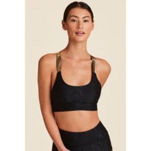 Alala Sports Bra with Gold Straps